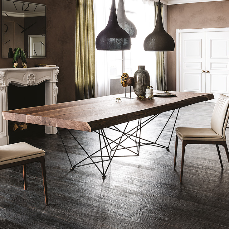 Gordon Deep Wood Dining Table