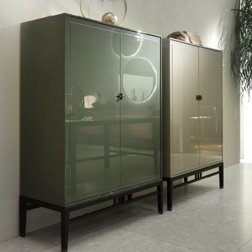 Oriental Bar Cabinet
