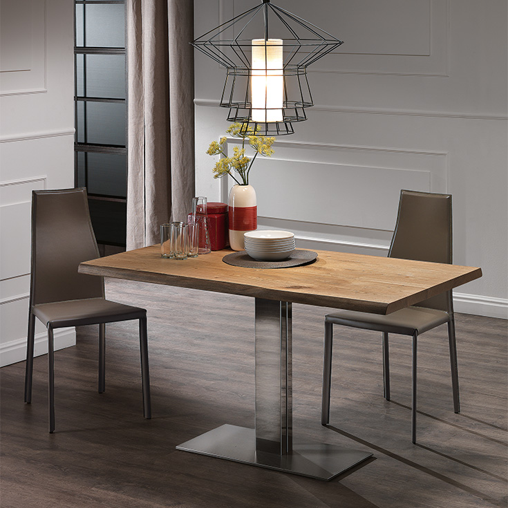 Elvis Wood Dining Table - Thumbnail 4
