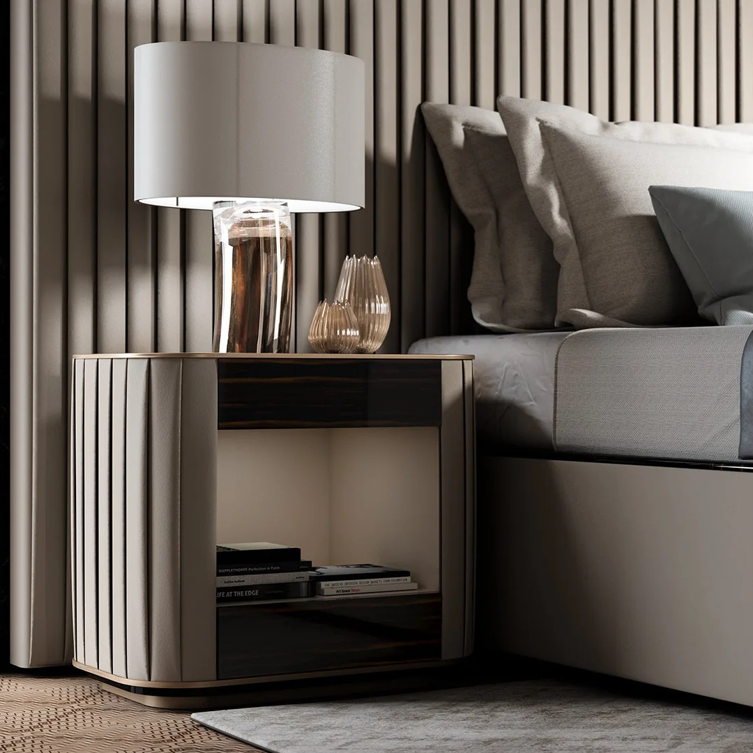 Plisse Night Stand