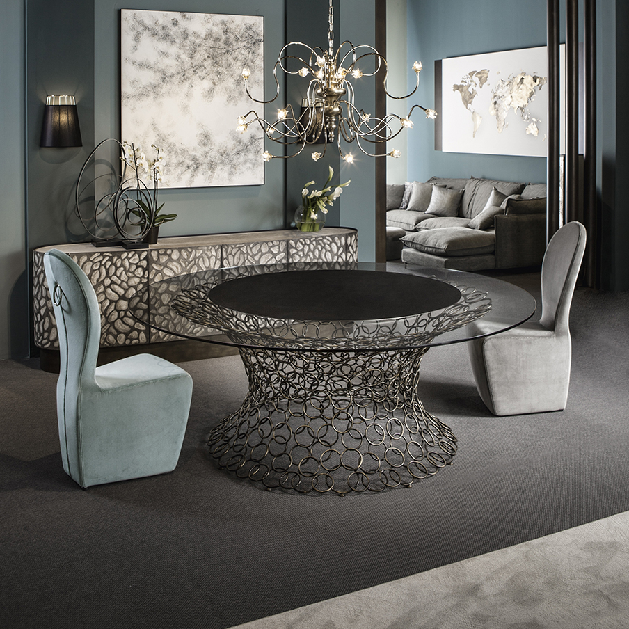 Mondrian Art Form Dining Table
