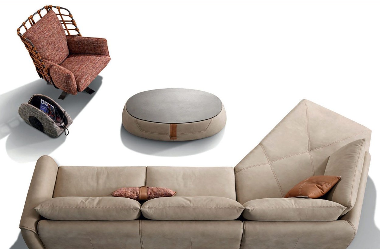 期間限定セール◇ ITALY製｜Gamma Arredamenti｜総革ソファ da07b4179fdaea88257a9dae834754