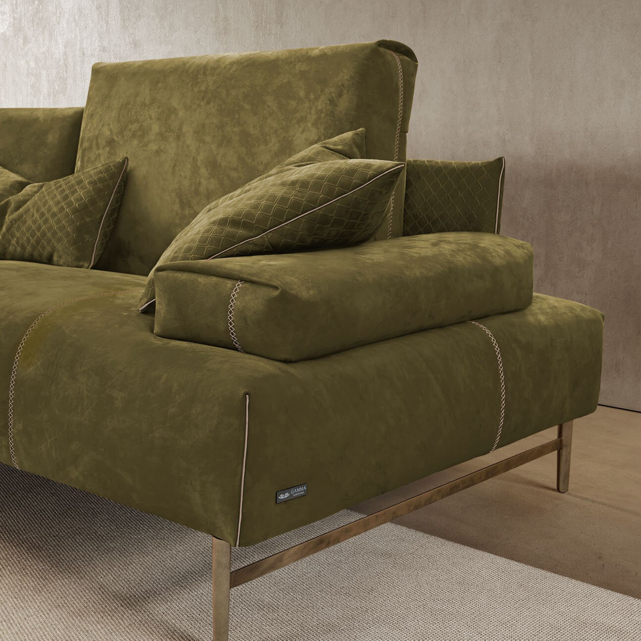 Saks Sofa by Gamma Arredamenti