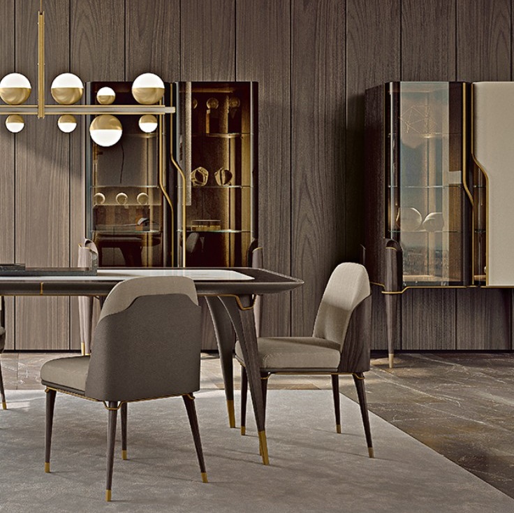 Melting Light Dining Chair