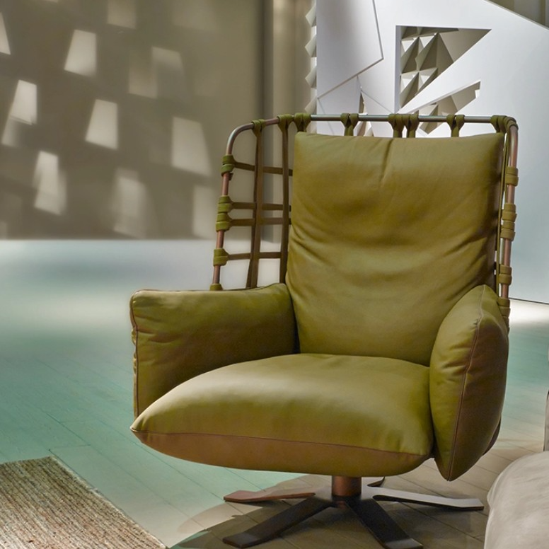 Cocoon Armchair Swivel 
