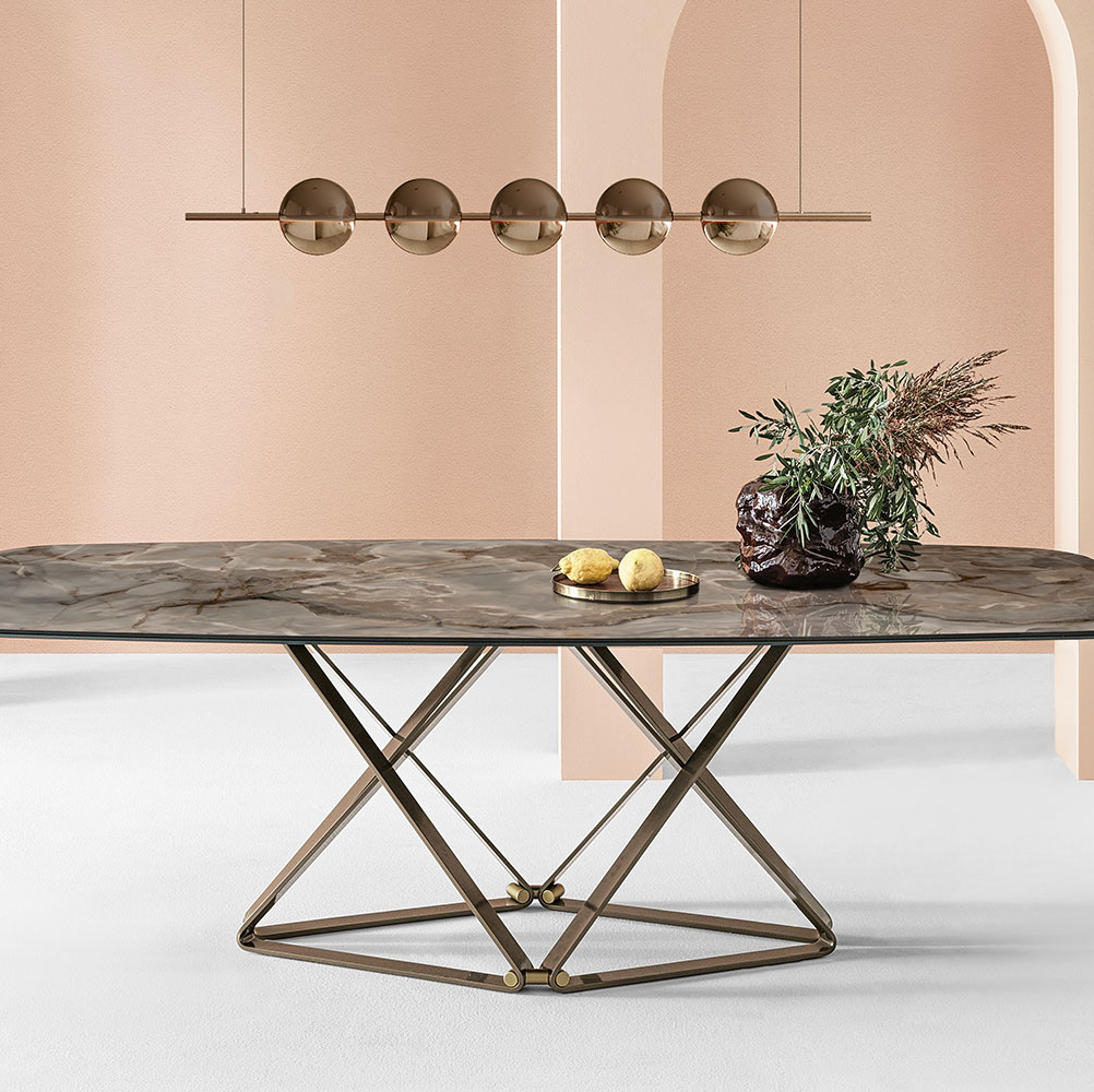 Delta Marble Dining Table