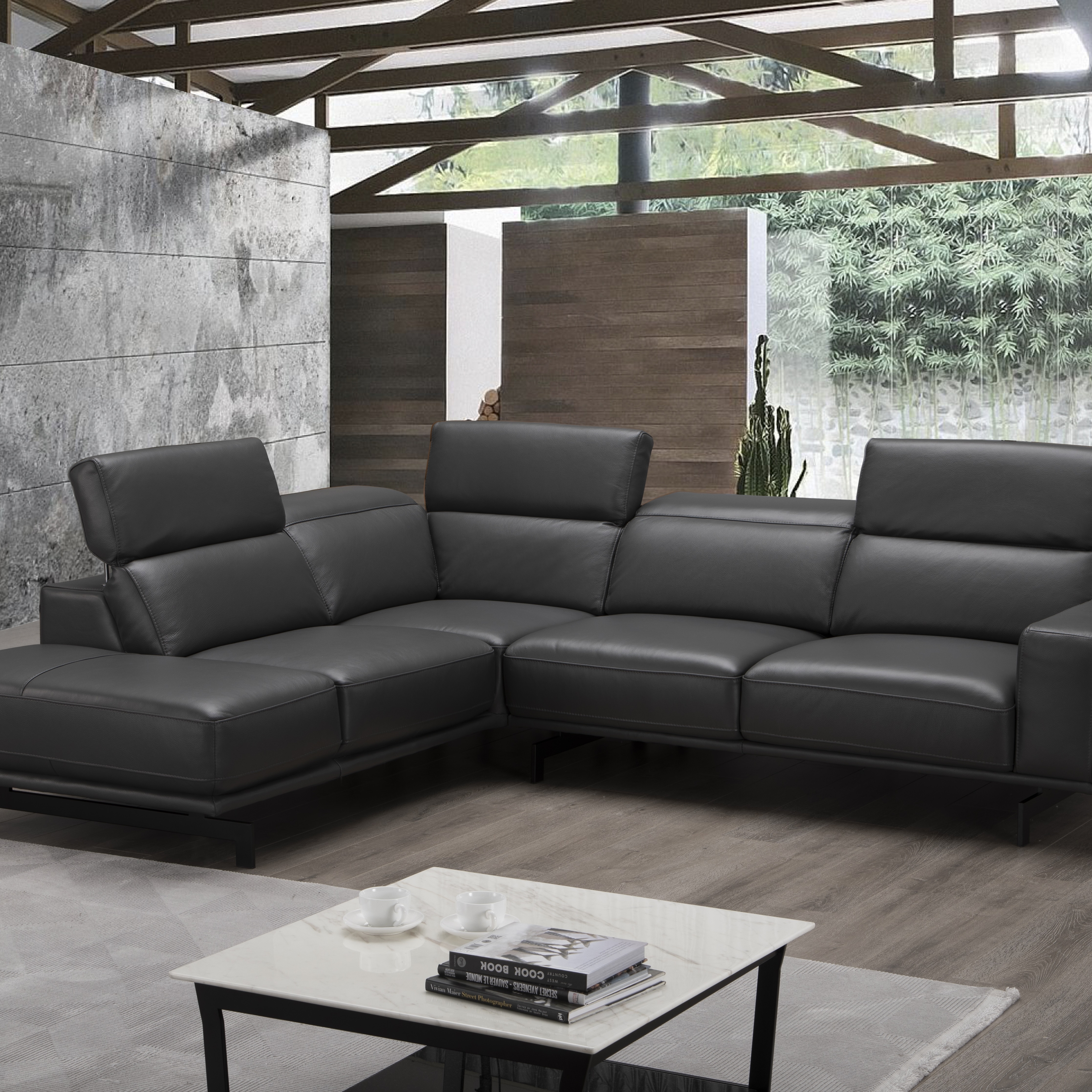 Davenport Slate Grey LHFC Side View.jpg