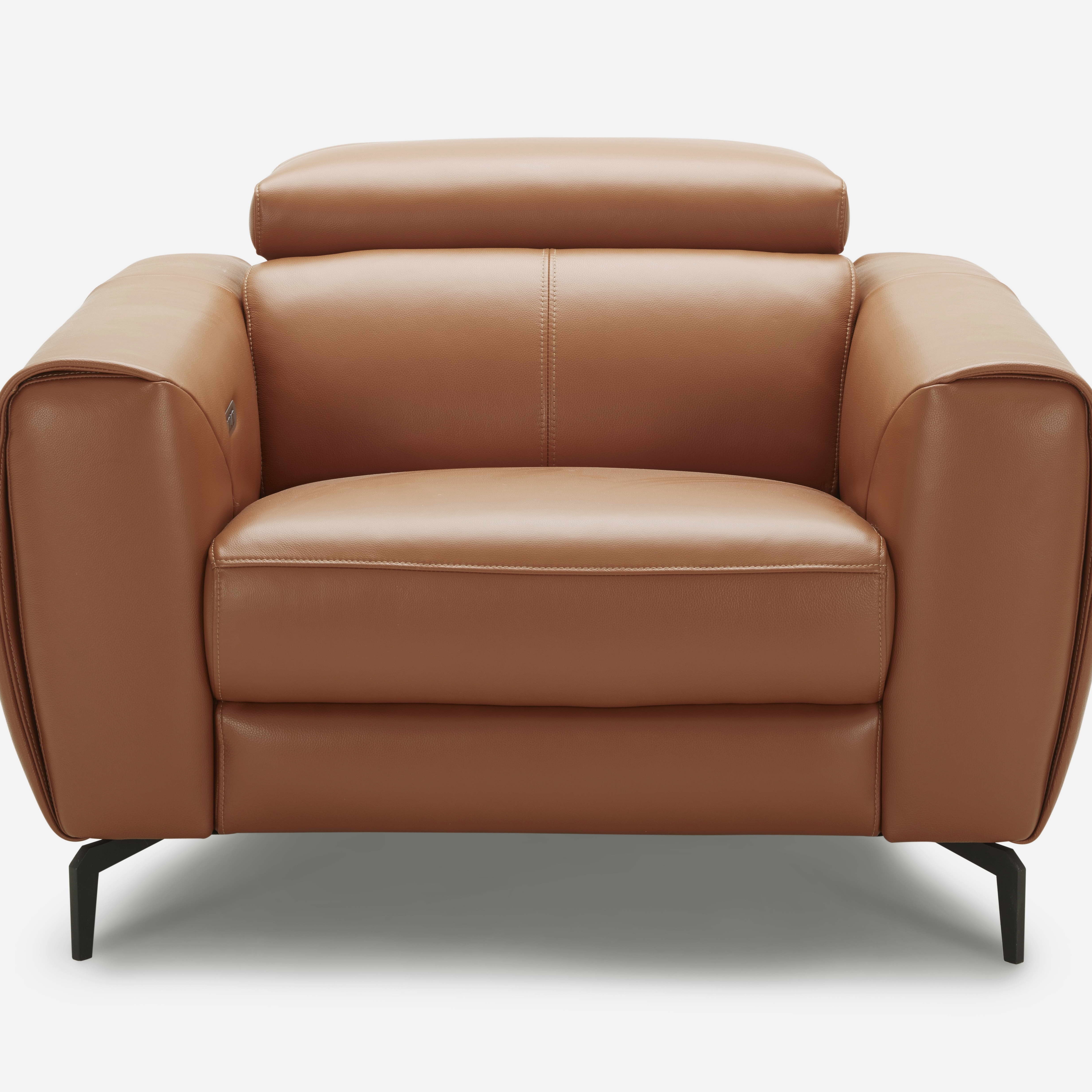 Lorenzo Chair Caramel Front View HQ.jpg