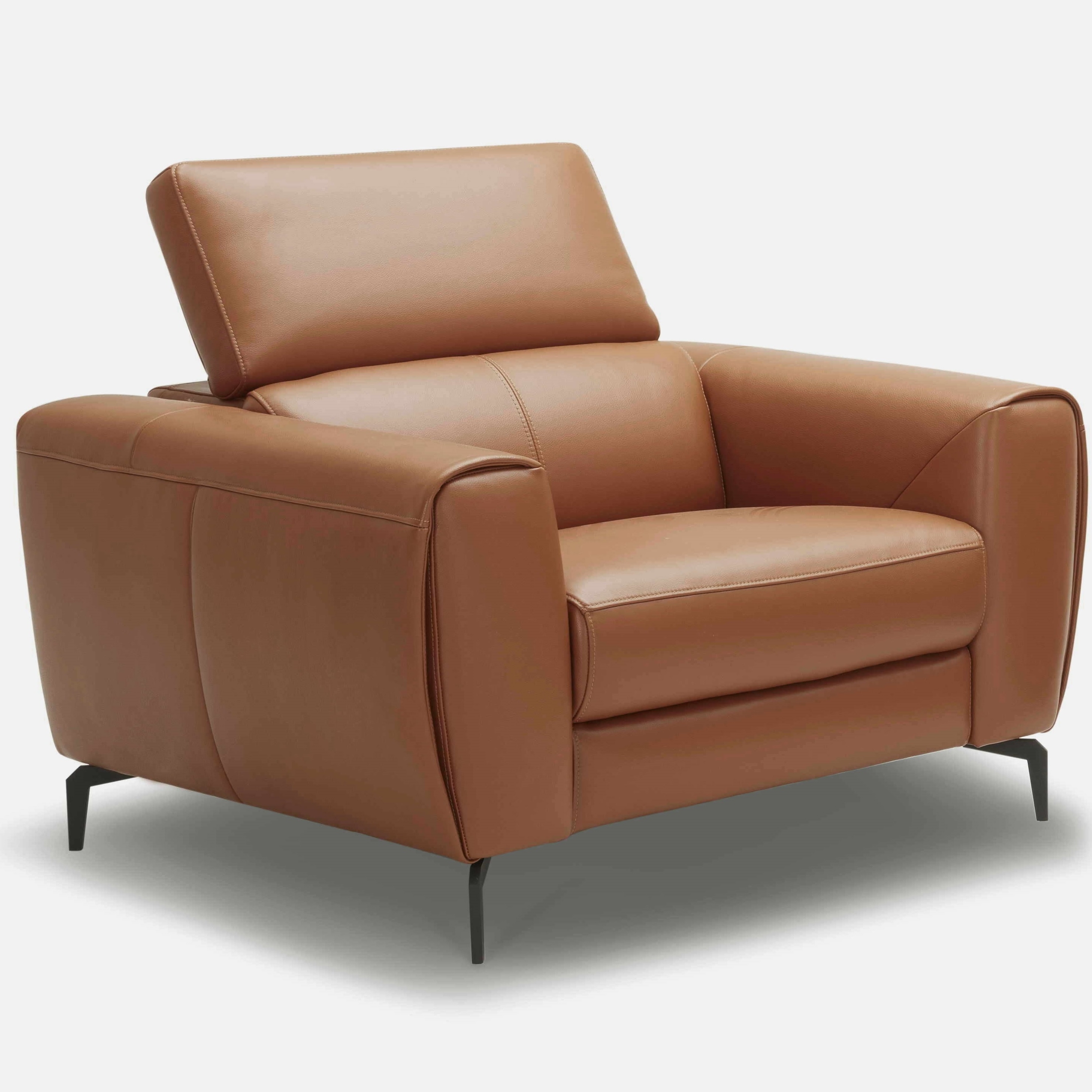 Lorenzo Chair Caramel Side View Head Rest up HQ.jpg