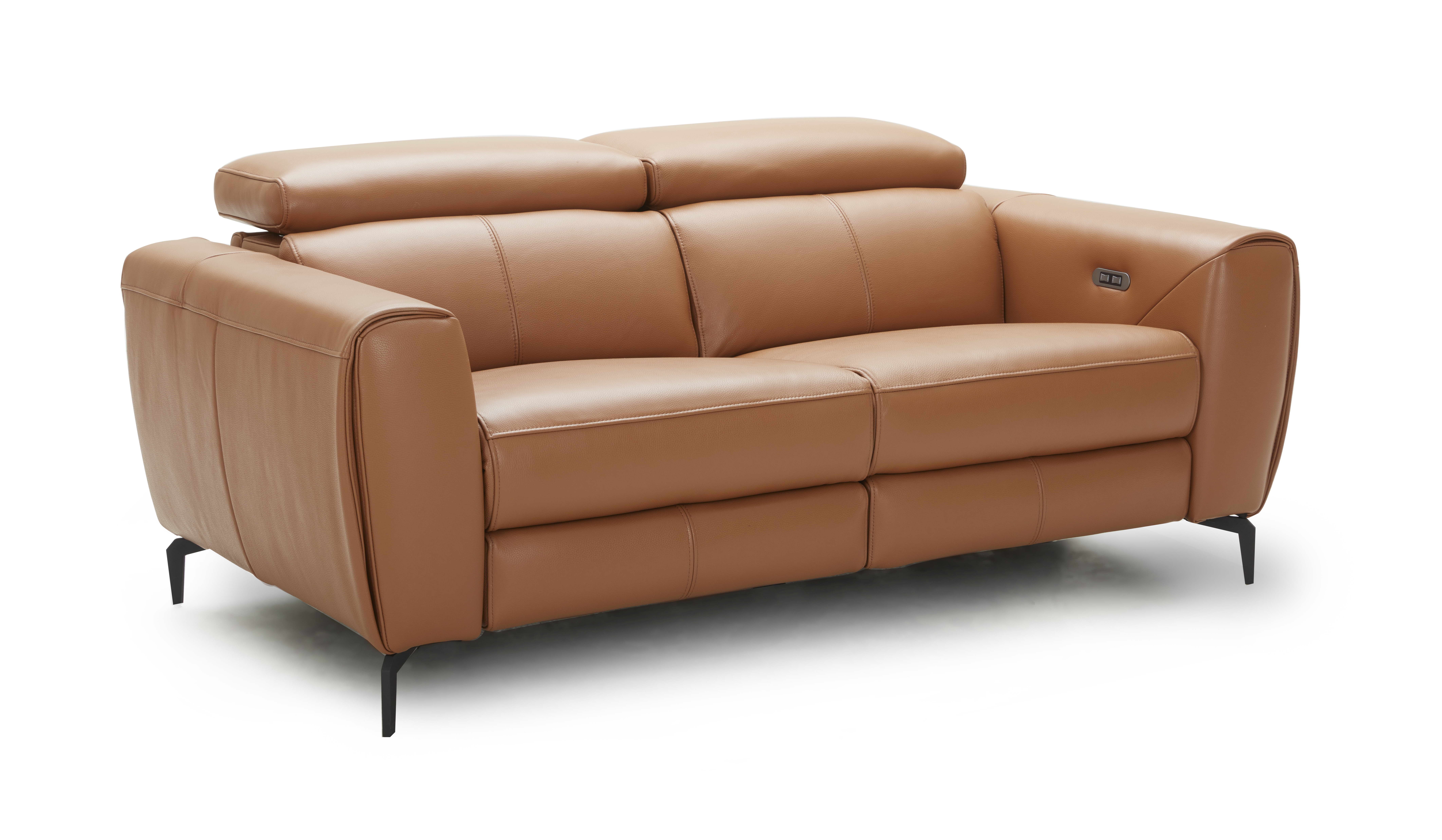 Lorenzo Loveseat Caramel Side View HQ.jpg