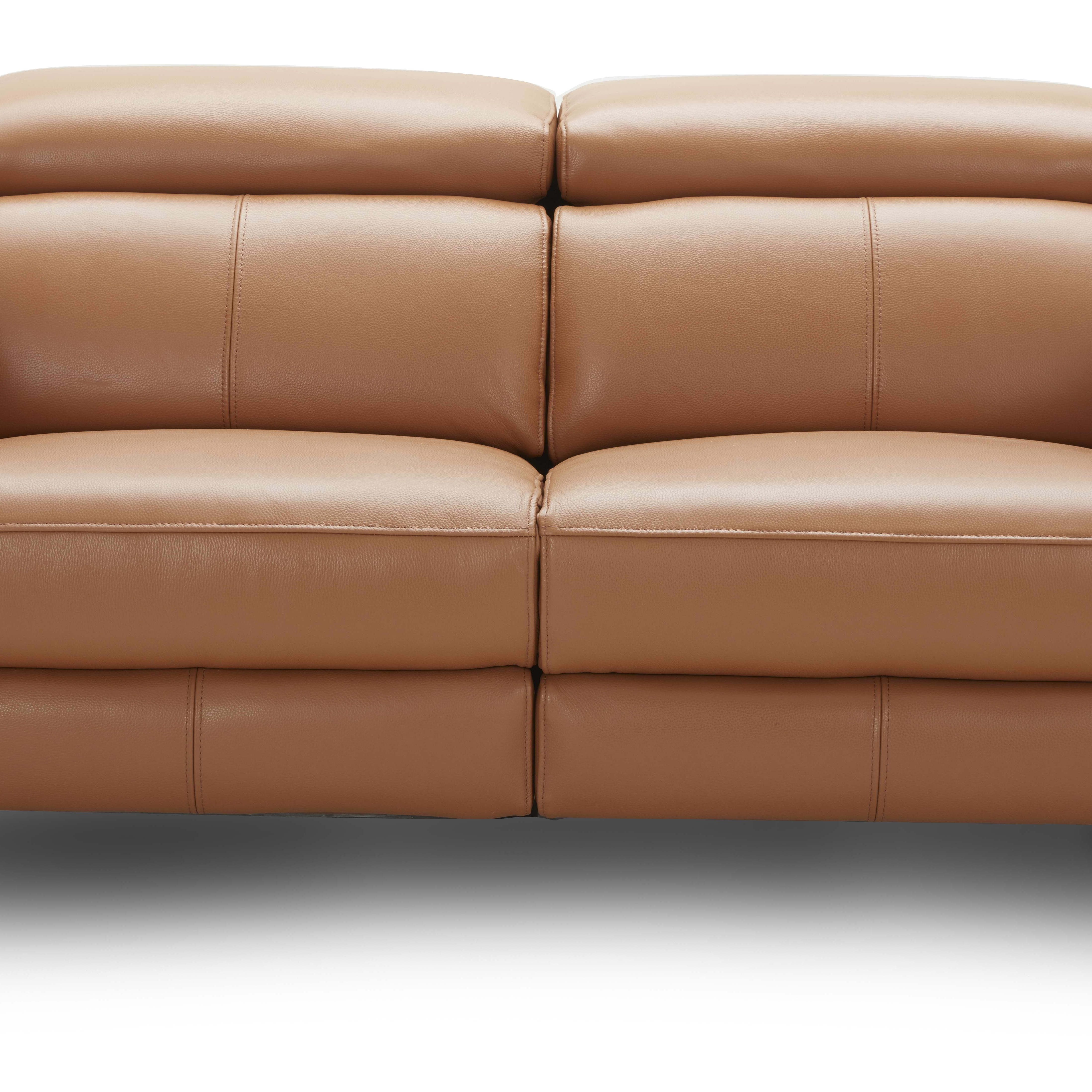 Lorenzo Loveseat Caramel Front View HQ.jpg
