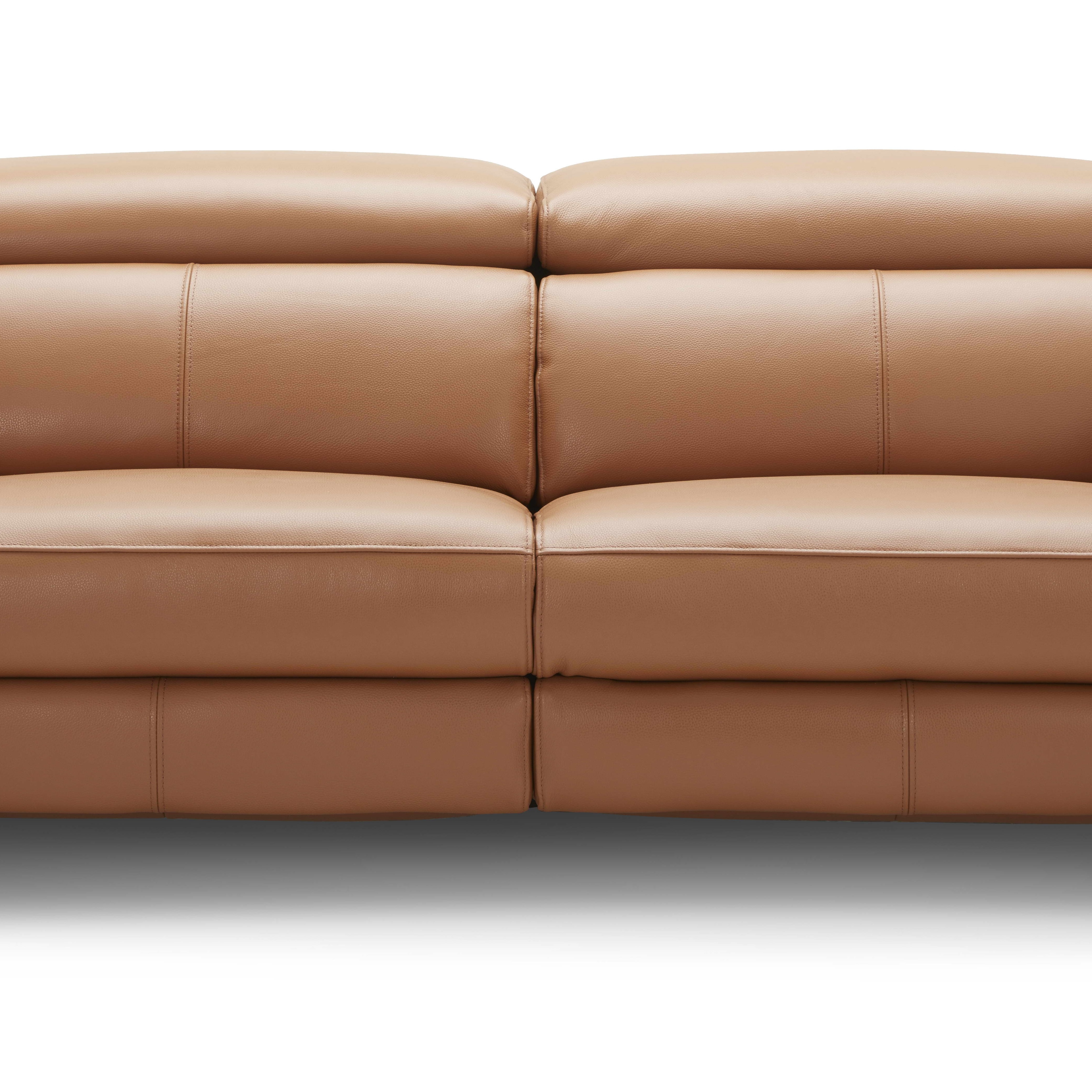 Lorenzo Sofa Caramel Front View HQ.jpg