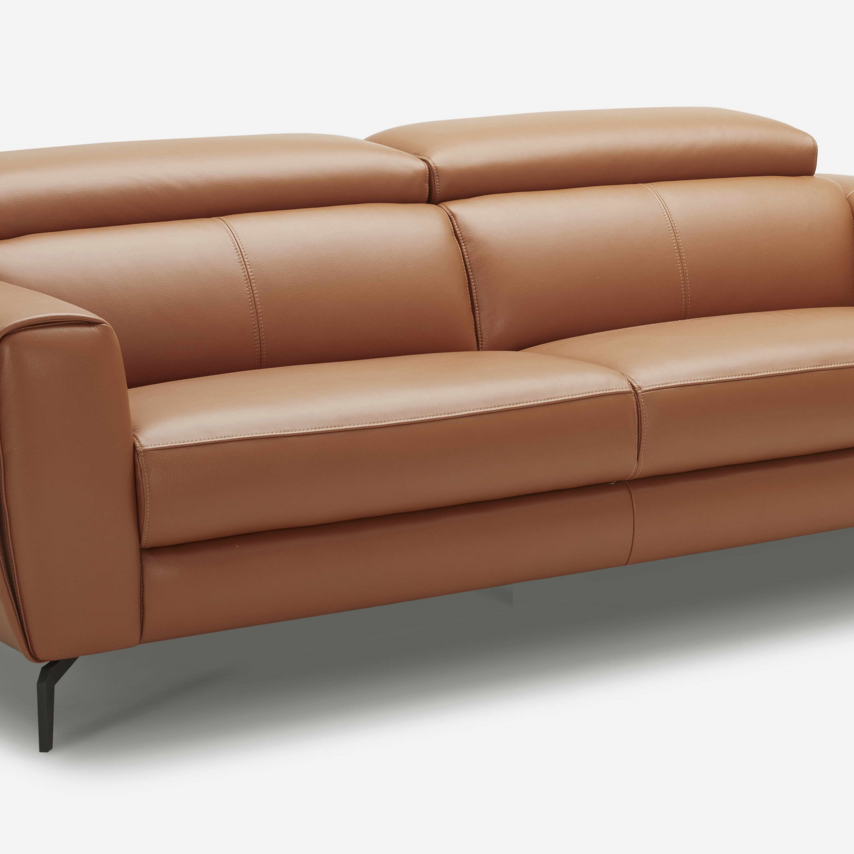 Lorenzo Sofa Caramel Side View HQ.jpg
