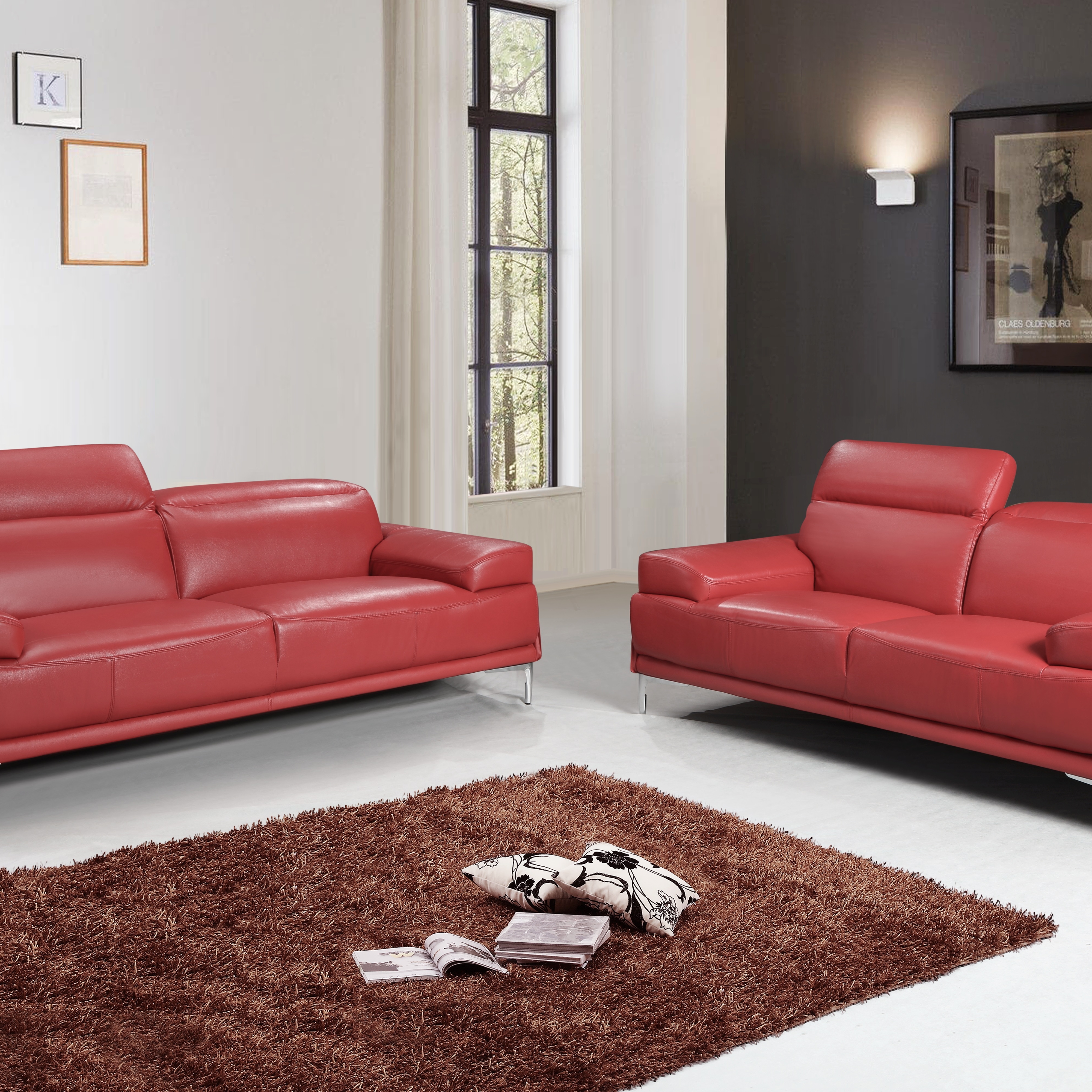 Nicolo Red Sofa Set Room Setting.jpg