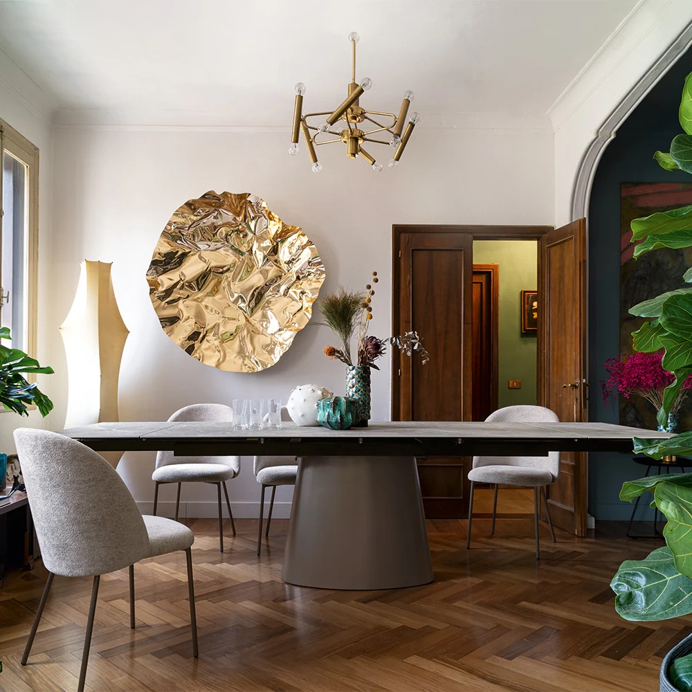 CB4858-R Ellisse Dining Table