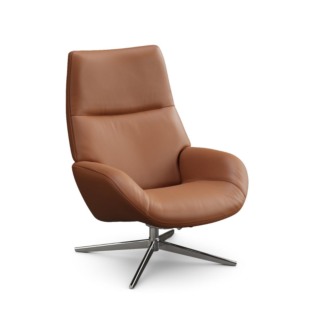 Lotus Recliner and Ottoman