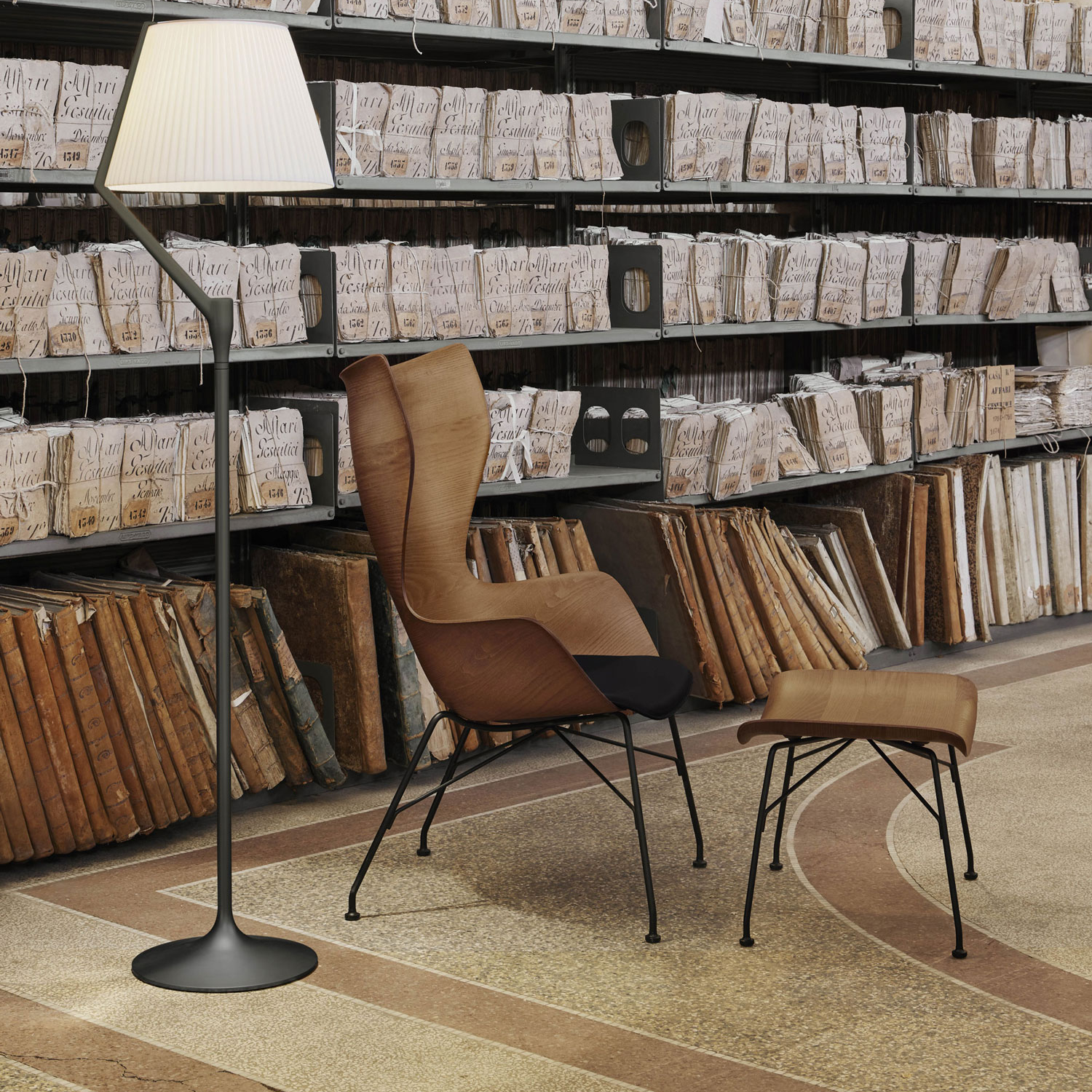Angelo Stone Floor Lamp