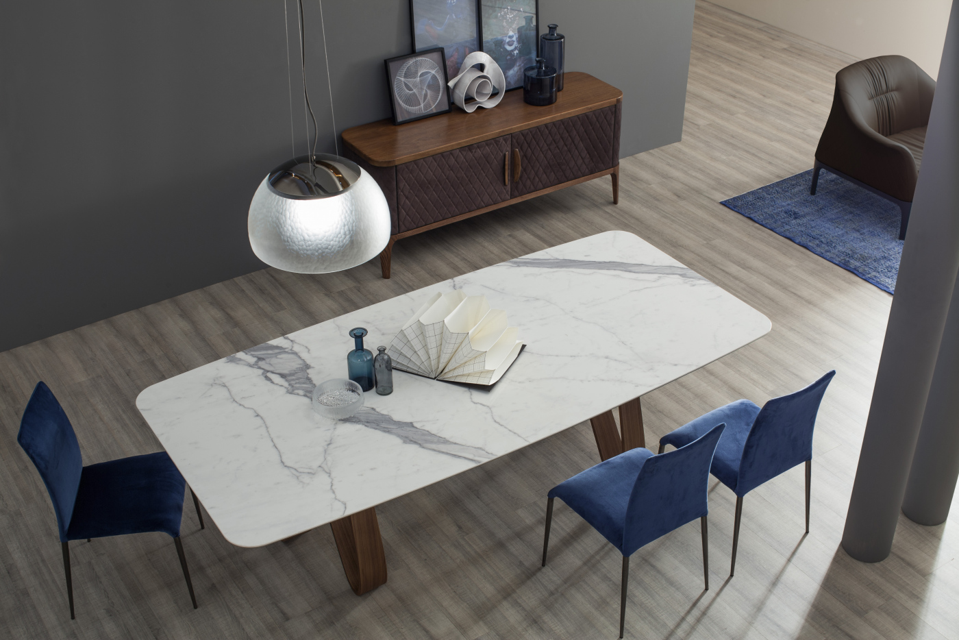 Tonin Casa Butterfly Dining Table - Thumbnail 2
