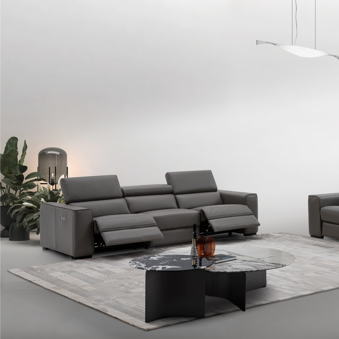 Picasso Sofa In Dark Grey