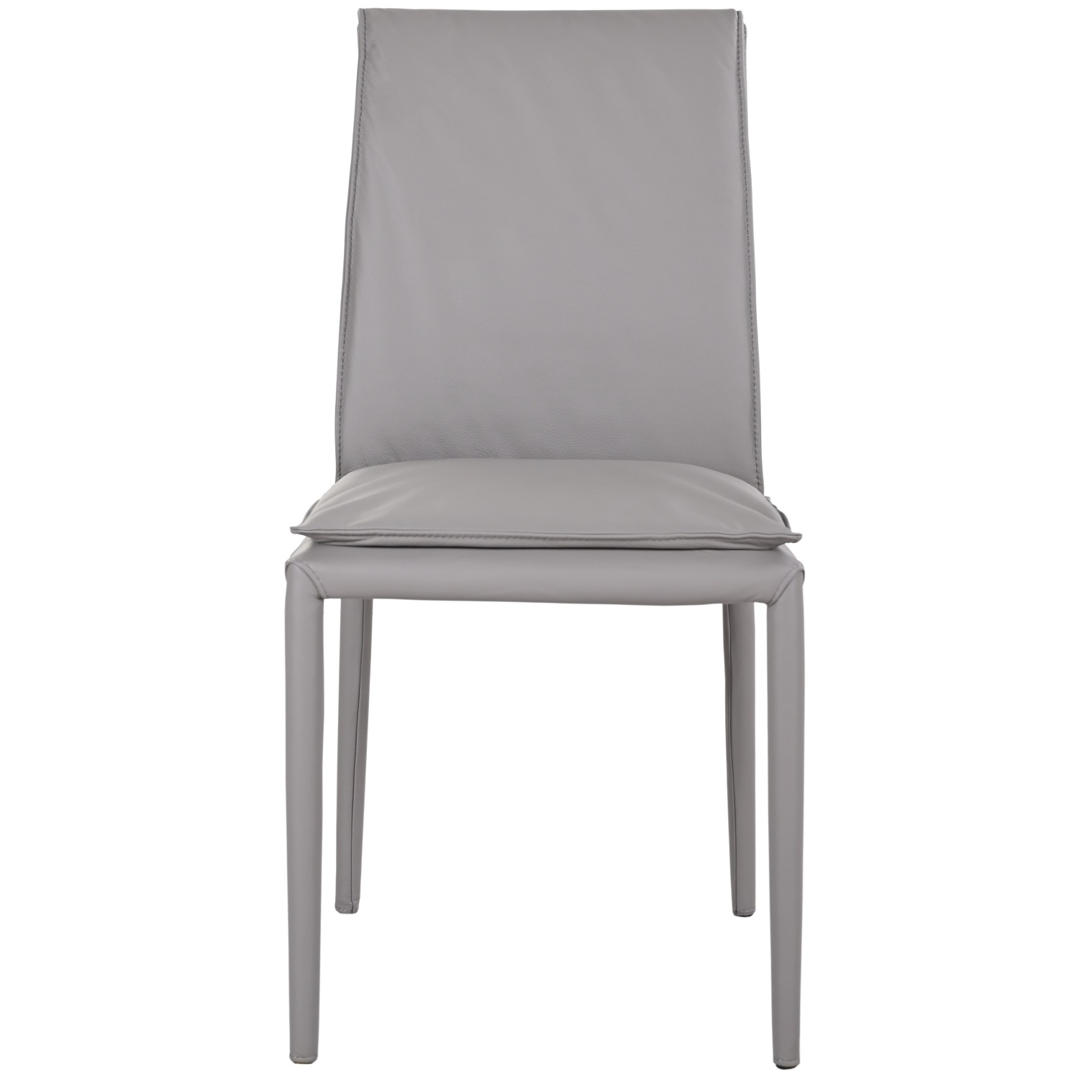 Togo Chair Model 61238M - Grey 821 Front.jpg