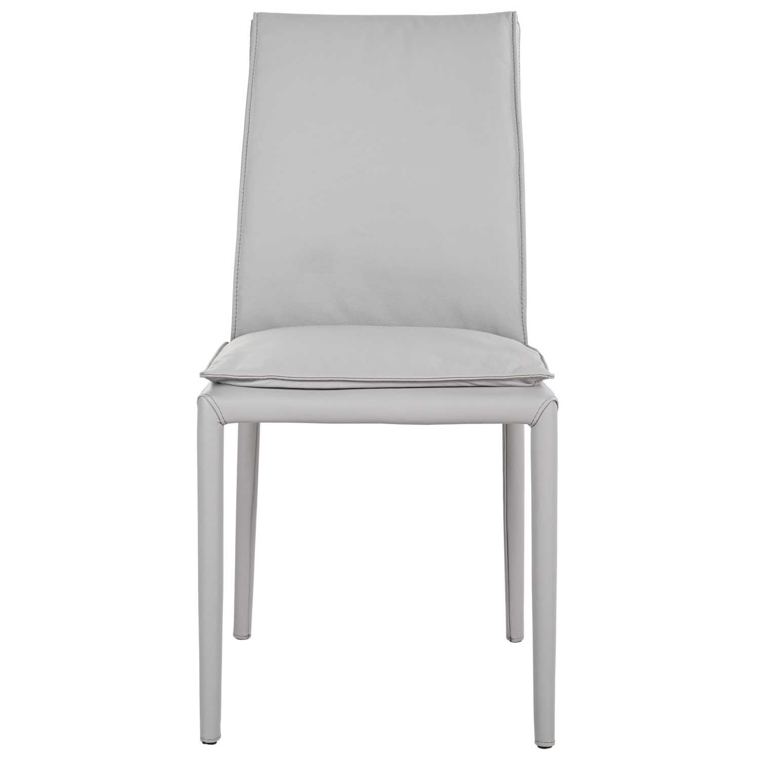 Togo Chair Model 61238M - Pewter 804 Front.jpg