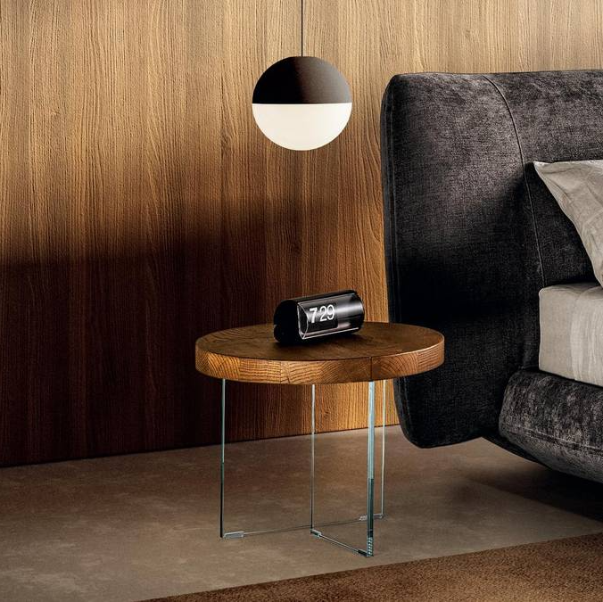 Air Round Bedside Table