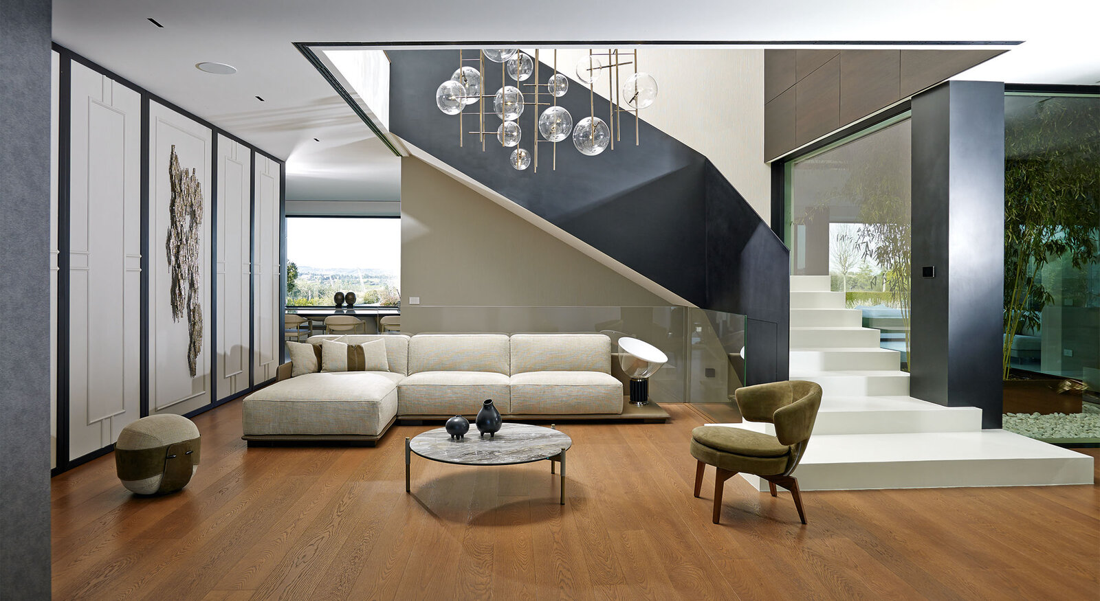 Gamma Arredamenti Border Sectional Sofa - Thumbnail 3
