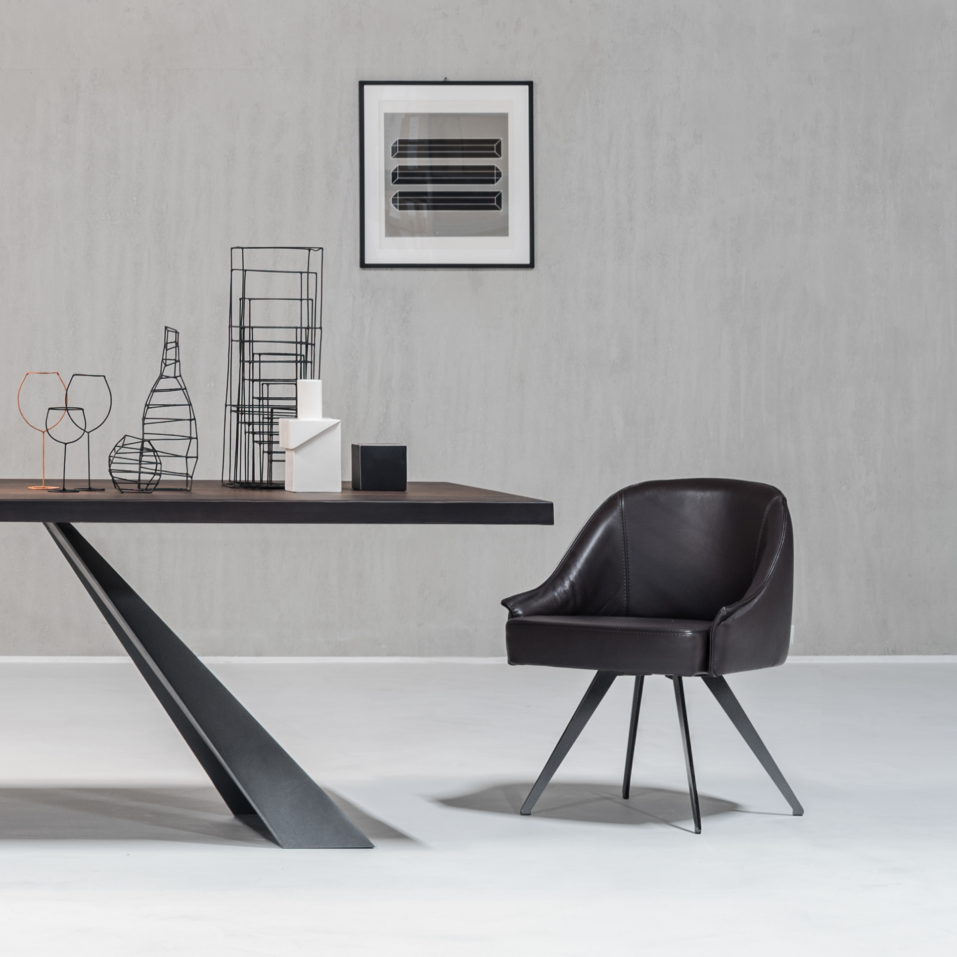 Boheme Chair with Armrests
