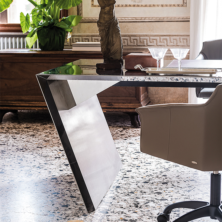 Vega L-Shaped Office Desk - Thumbnail 4