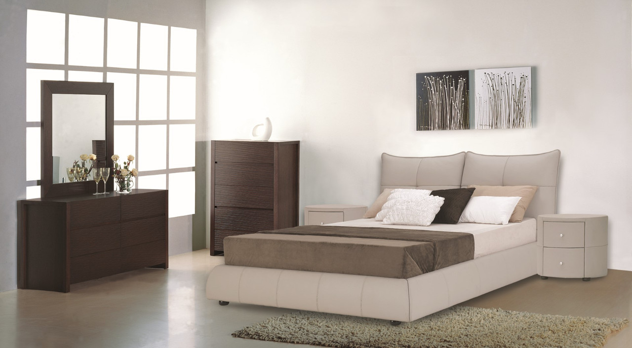 Excite King Leather Bed - Thumbnail 4