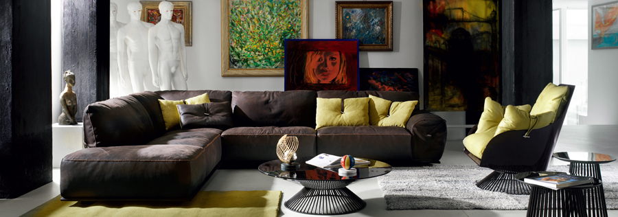 Limousine Corner Sectional Sofa with Peninsula - Thumbnail 5